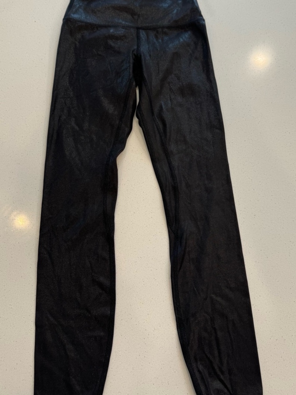 Lululemon Align Radiate Foil Shine Leggings Black Size 2